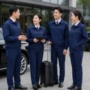 lái xe mẫu áo khoác gió đồng phục lái xe