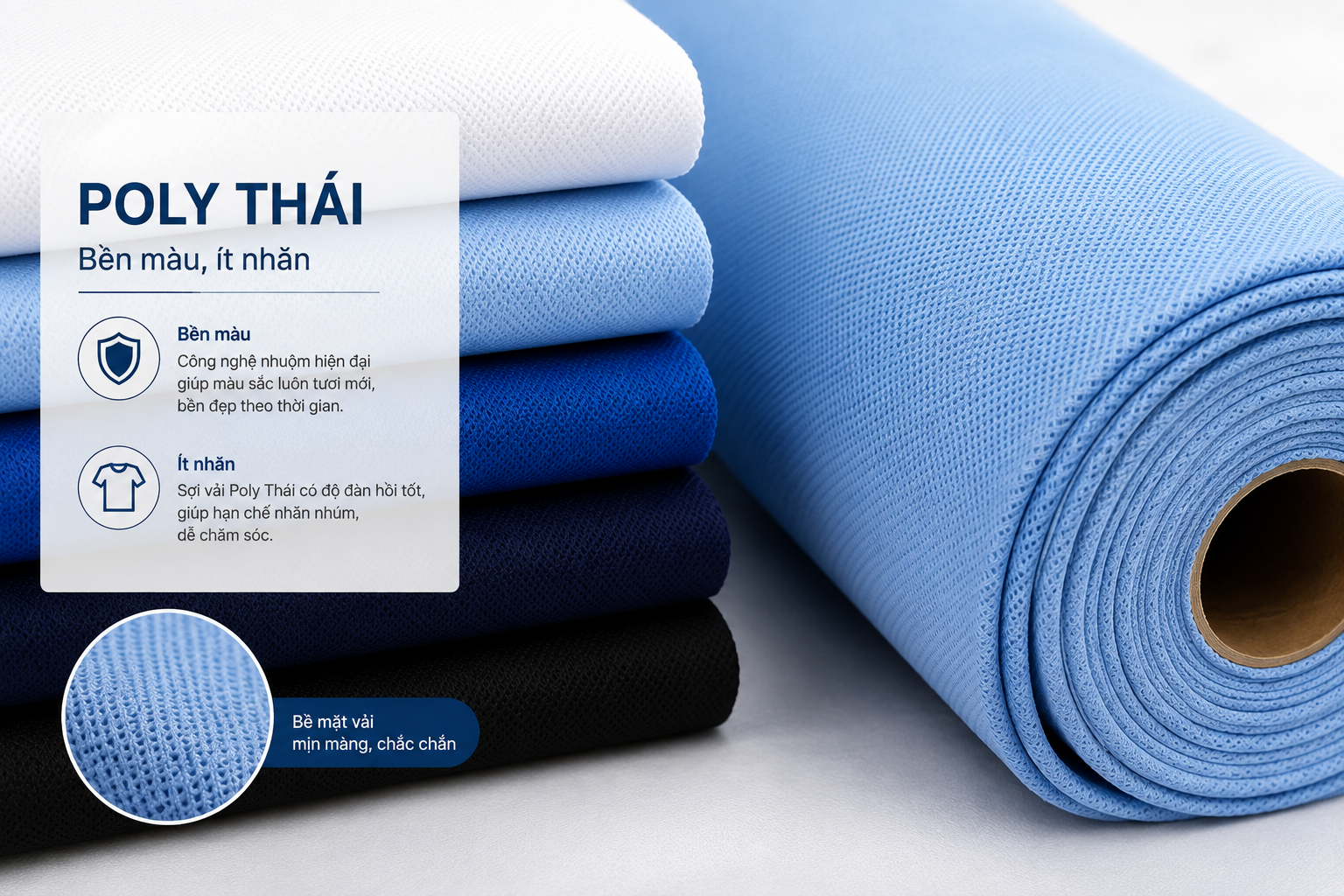 vải poly Thái