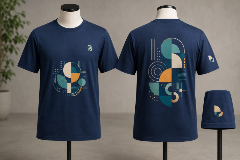 Vị trí in logo áo sự kiện