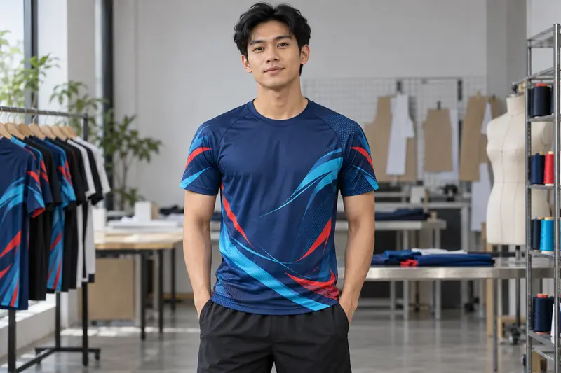 Áo đồng phục poly in chuyển nhiệt toàn thân