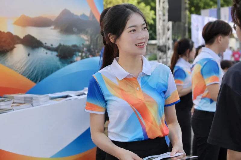 Áo activation thiết kế in chuyển nhiệt toàn thân