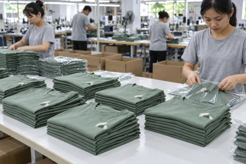 Áo đồng phục in lụa hoàn thiện