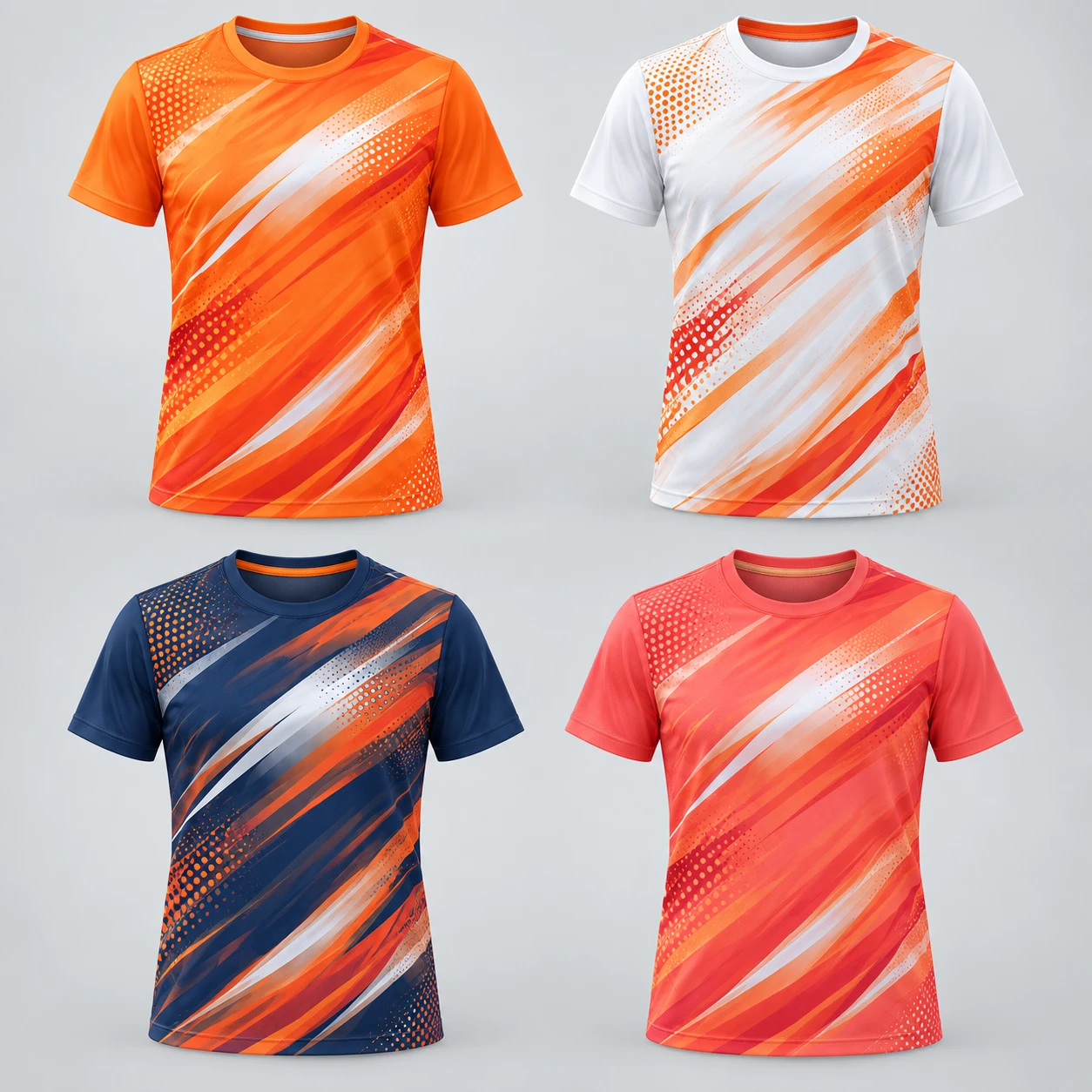 Áo giải chạy in chuyển nhiệt Marathon Sponsor màu cam - các màu sản phẩm Áo giải chạy in chuyển nhiệt Marathon Sponsor màu cam - các màu sản phẩm