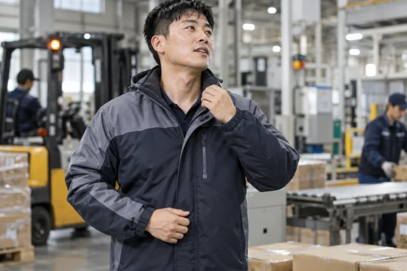 Áo gió 3 lớp có nóng không
