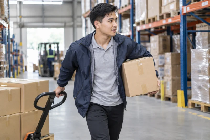 Áo gió lót lưới cho nhân viên vận động
