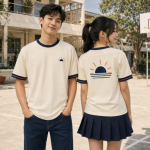 Mẫu Áo lớp Ringer Tee