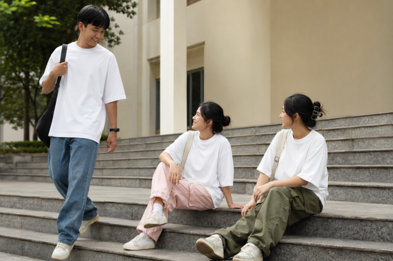 Áo lớp cotton oversize
