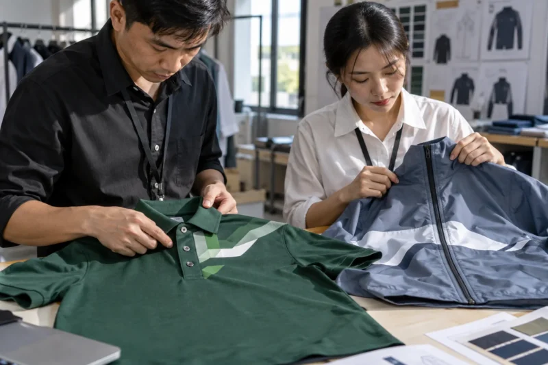 Áo mẫu đã duyệt trước khi sản xuất hàng loạt