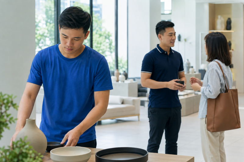 Áo phông đồng phục mùa hè