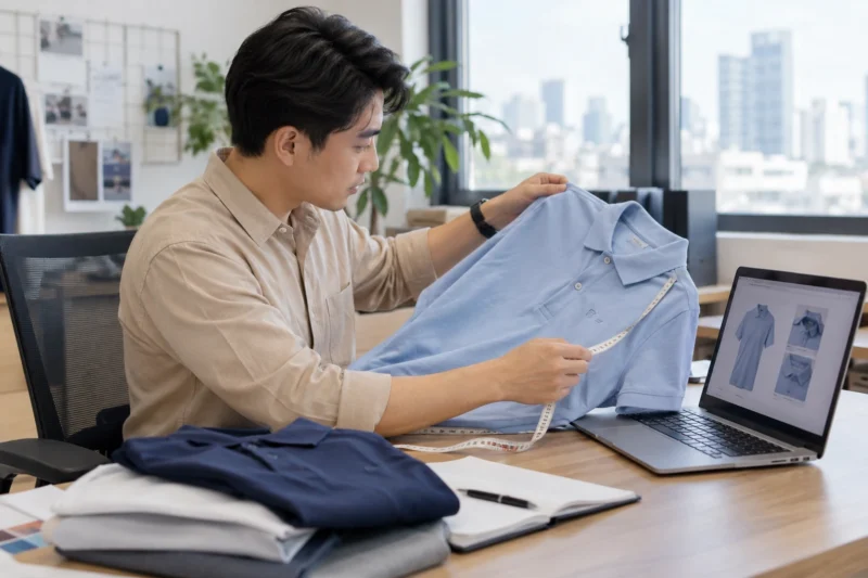 Bảng size áo đồng phục công ty