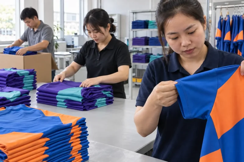 Báo giá áo đồng phục in chuyển nhiệt theo thời gian giao hàng