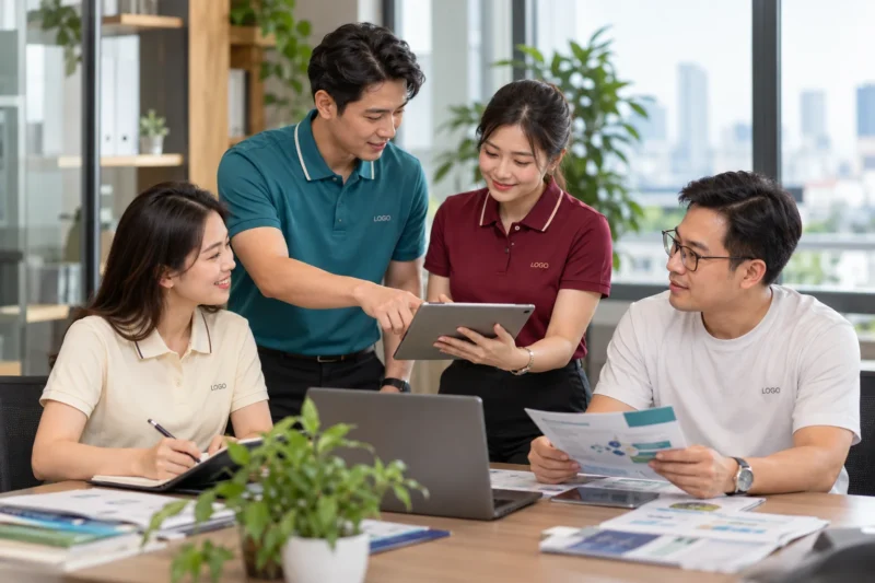 Các mẫu đồng phục trình dược viên đẹp cho nam và nữ