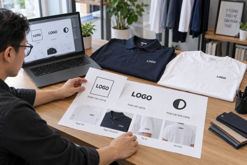 Các phiên bản file logo dùng để in áo