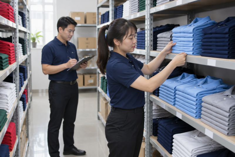 Cách cất giữ áo thun đồng phục
