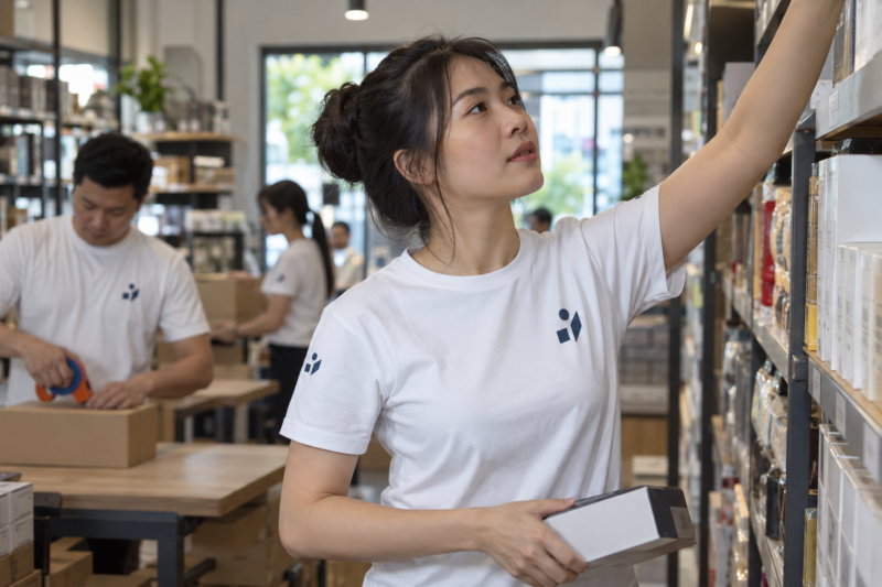 Cách chọn vị trí logo trên áo đồng phục
