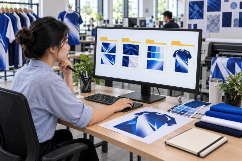 Cách đóng gói file in áo cùng hình ảnh và font chữ