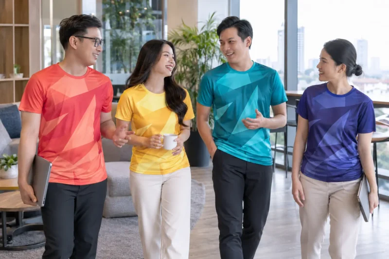 Cách tối ưu giá áo đồng phục in chuyển nhiệt