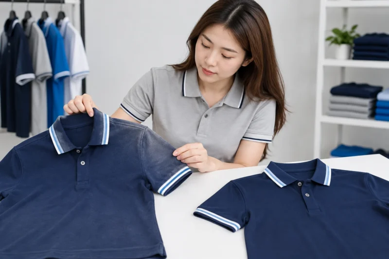Cách xử lý áo đồng phục bị phai màu sau khi giặt 2