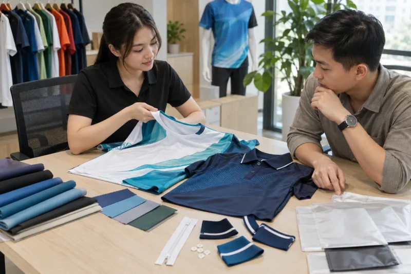 Chi tiết báo giá đồng phục in chuyển nhiệt