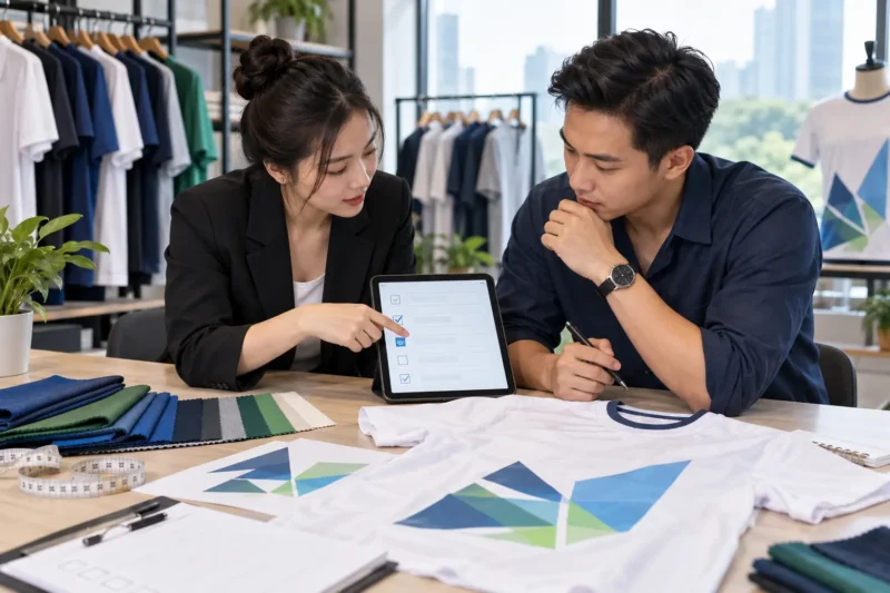 Checklist đặt in áo sự kiện gấp