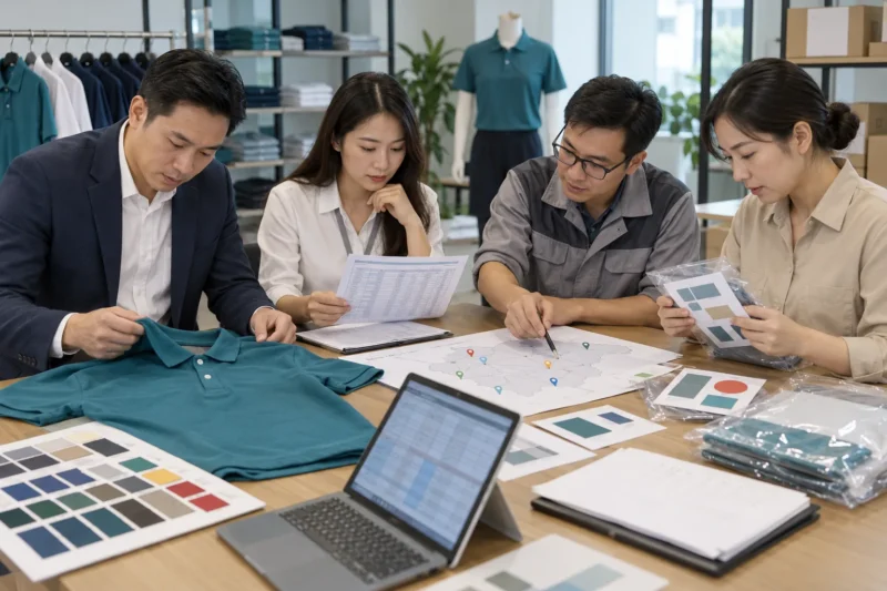 Đặt may đồng phục cho hệ thống nhiều chi nhánh