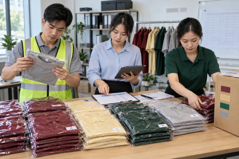 Checklist đóng gói và bàn giao đồng phục cho nhân viên