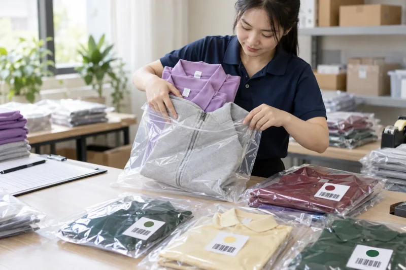 Chia áo đồng phục theo tên và mã nhân viên