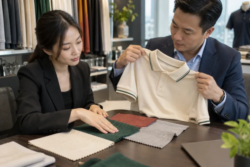Chọn chất liệu may đồng phục sale bất động sản