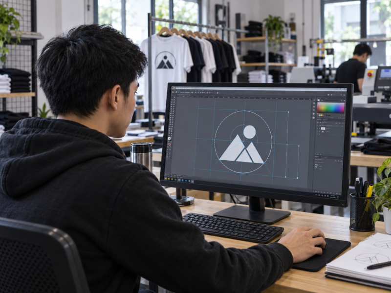 Chuẩn bị file giúp tối ưu chi phí in logo đồng phục