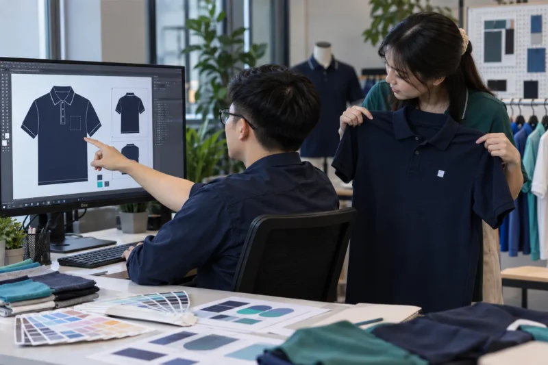 Chuẩn bị file logo trong hồ sơ báo giá áo đồng phục