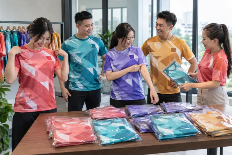 Đặt in áo chuyển nhiệt số lượng ít tại VIE Uniform