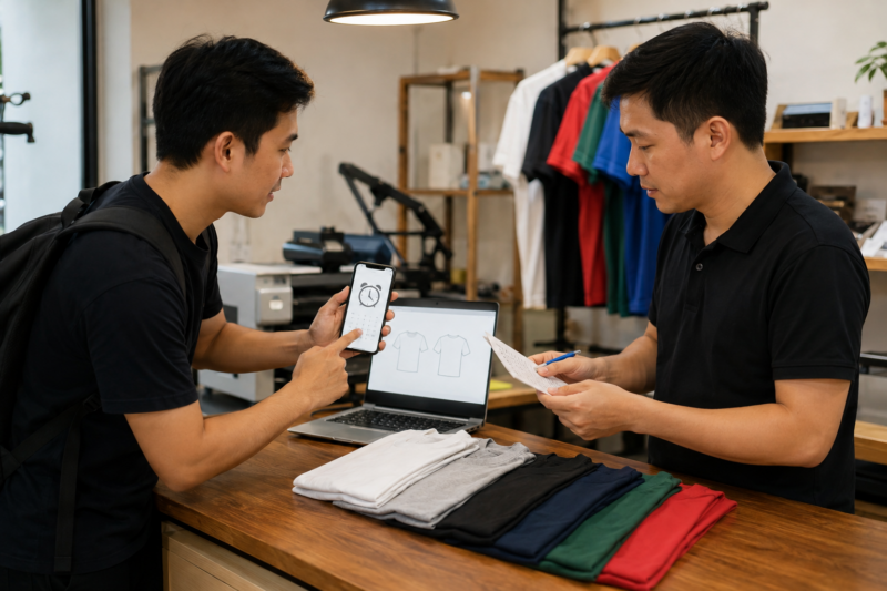 Đặt in áo số lượng ít lấy ngay