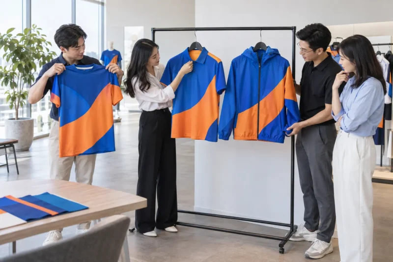 Đặt may áo sự kiện in chuyển nhiệt tại VIE Uniform
