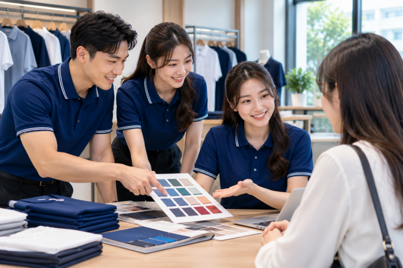 Đồng phục giúp tăng nhận diện thương hiệu