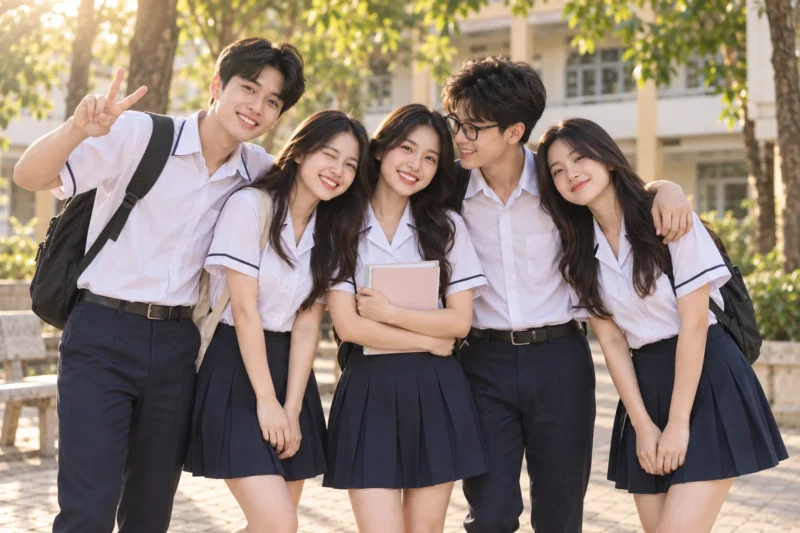 Đồng phục học sinh lưu giữ kỷ niệm tuổi học trò