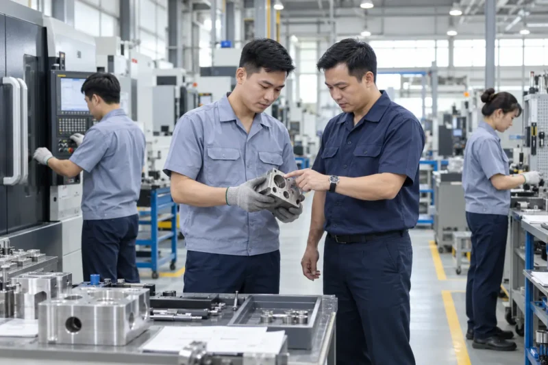 Đồng phục kỹ thuật và sản xuất trong doanh nghiệp