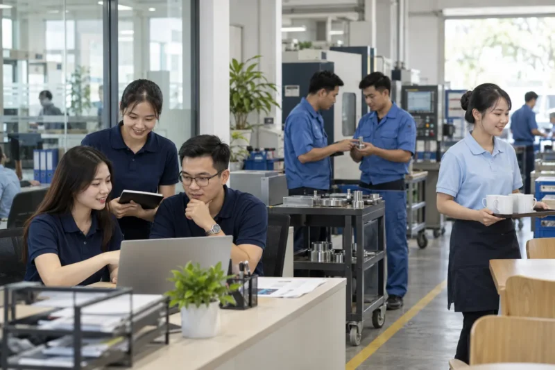 Đồng phục phân biệt các bộ phận trong doanh nghiệp