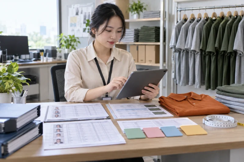 Dữ liệu cần thiết để tính số áo đồng phục dự phòng