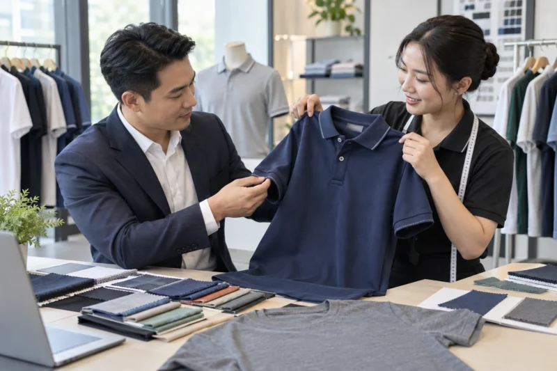 Duyệt mẫu áo đồng phục