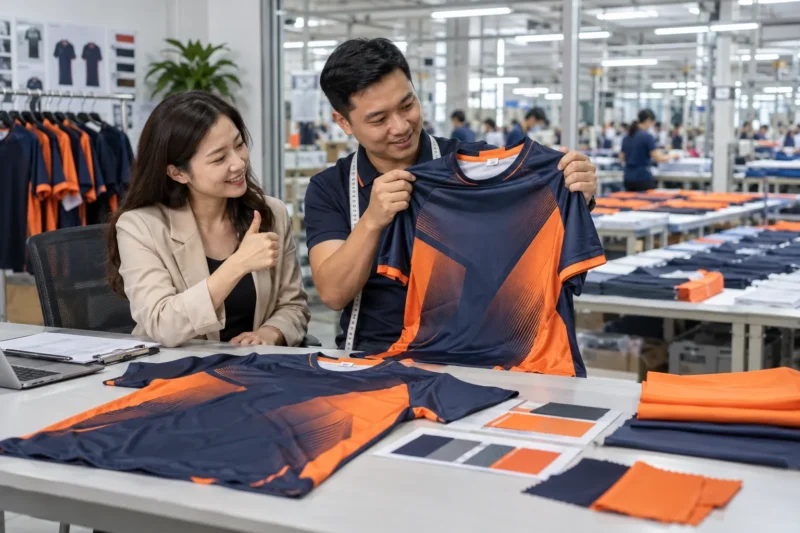 Duyệt mẫu in chuyển nhiệt trước sản xuất hàng loạt