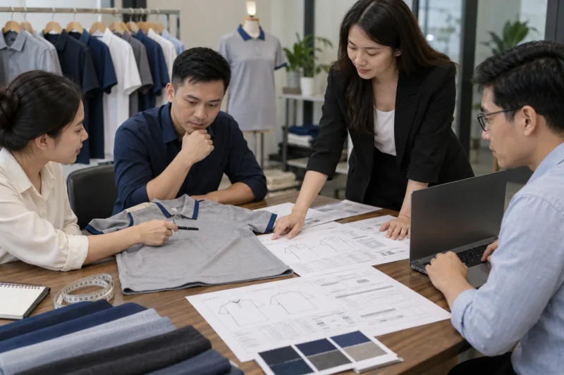 Ghi dung sai kích thước trong phụ lục may đồng phục