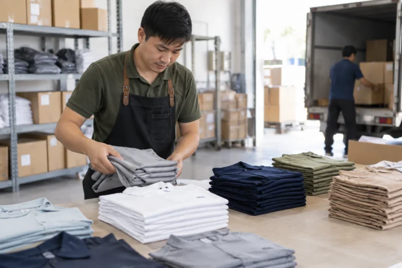 Gom size áo đồng phục cho nhiều chi nhánh