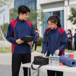 Hoạt động Mẫu áo khoác gió đồng phục câu lạc bộ