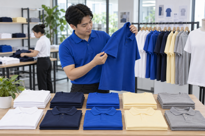 In áo phôi sẵn số lượng ít theo yêu cầu