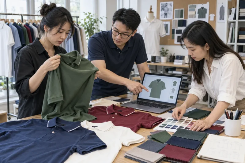 In áo polo đồng phục