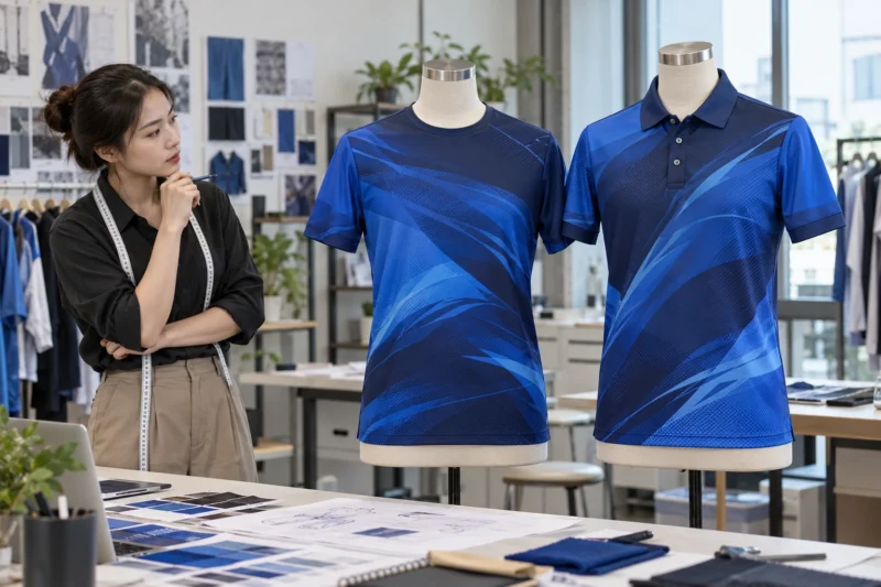 In chuyển nhiệt áo thun và áo polo