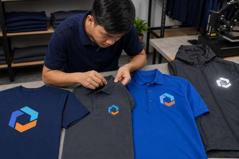 In logo áo đồng phục công ty