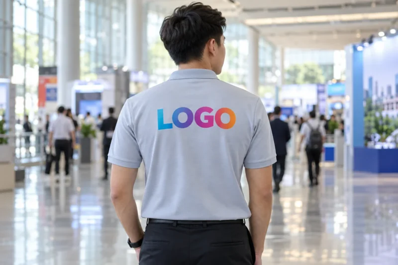In logo sau lưng áo