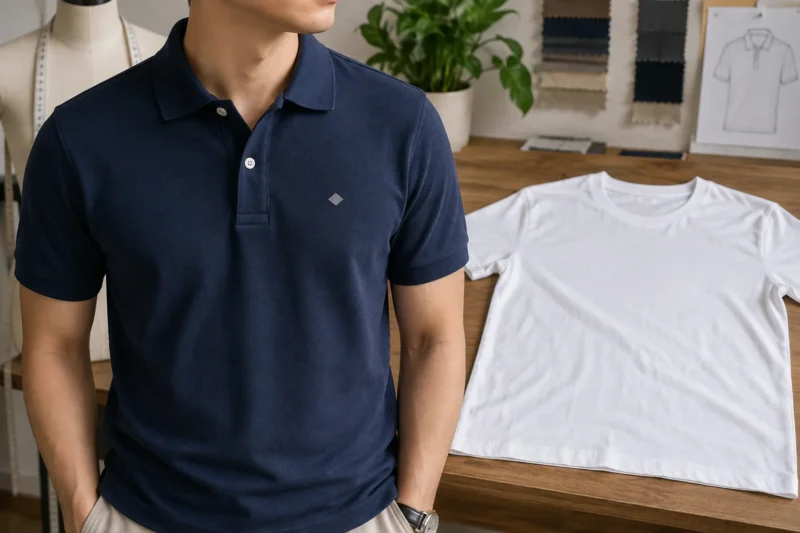 In logo trên áo polo đồng phục