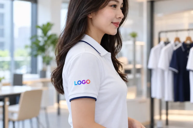 In logo trên tay áo
